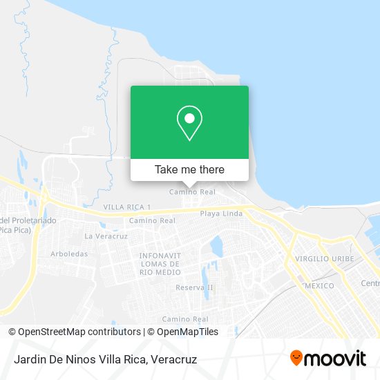 Jardin De Ninos Villa Rica map