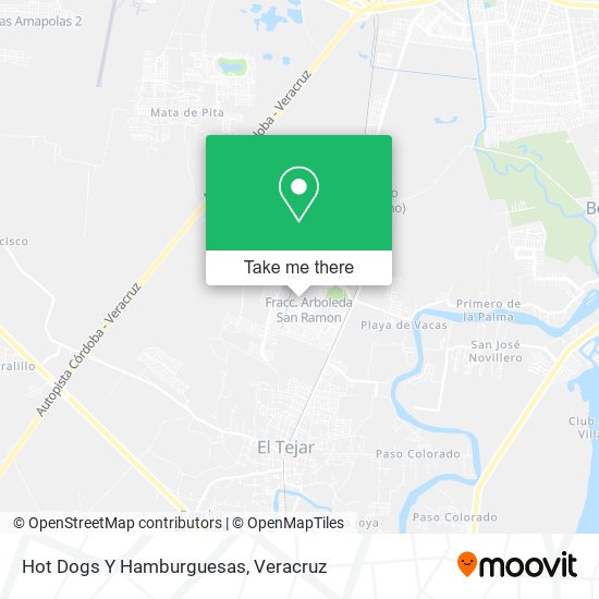 Hot Dogs Y Hamburguesas map