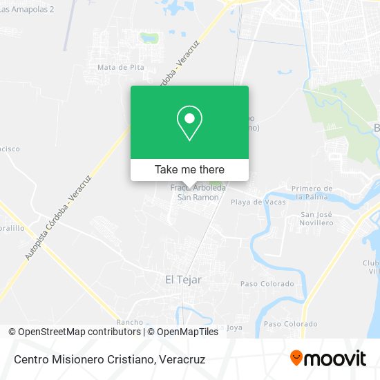 Mapa de Centro Misionero Cristiano