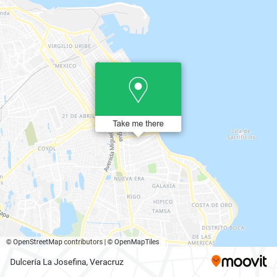 Dulcería La Josefina map