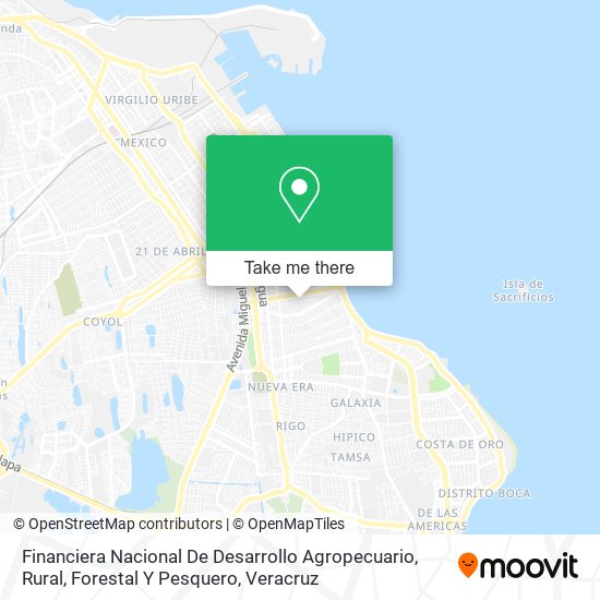 Financiera Nacional De Desarrollo Agropecuario, Rural, Forestal Y Pesquero map