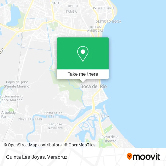 Quinta Las Joyas map