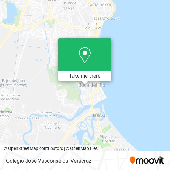 Colegio Jose Vasconselos map