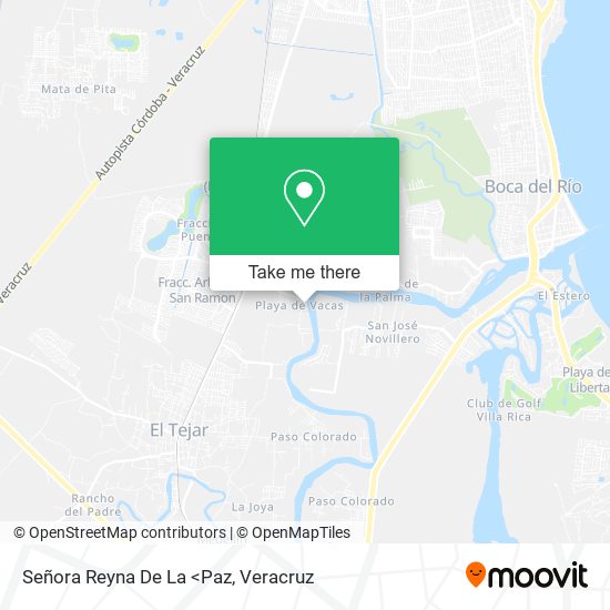 Mapa de Señora Reyna De La <Paz