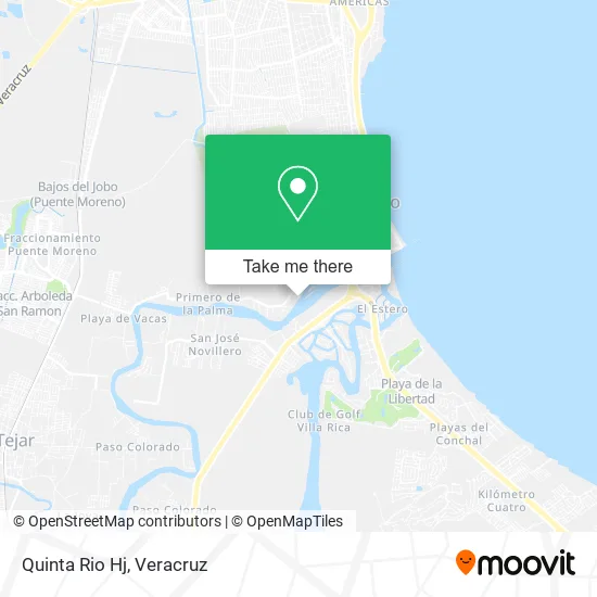 Quinta Rio Hj map