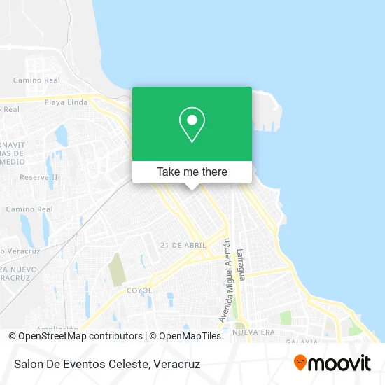 Salon De Eventos Celeste map