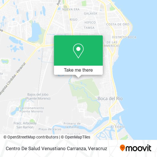 Centro De Salud Venustiano Carranza map