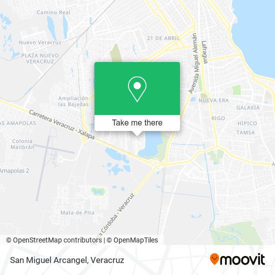 Mapa de San Miguel Arcangel