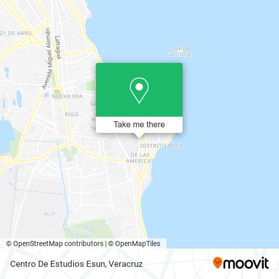 Centro De Estudios Esun map