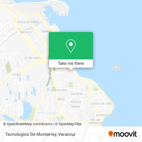 Mapa de Tecnologico De Monterrey