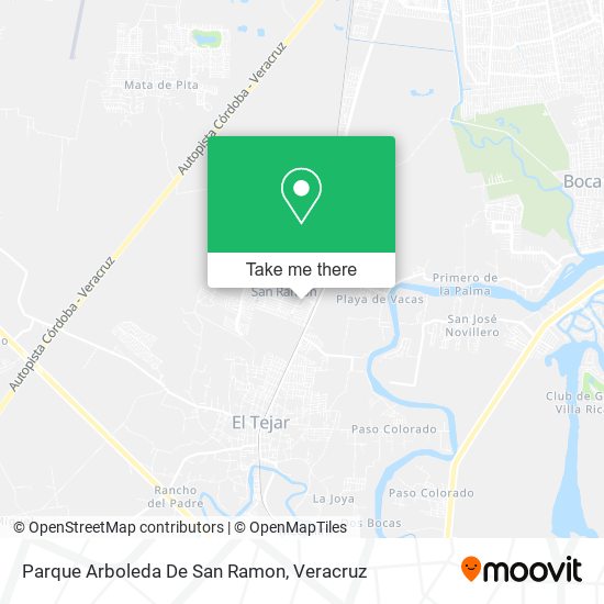 Mapa de Parque Arboleda De San Ramon
