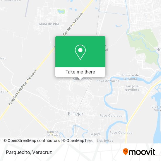 Mapa de Parquecito