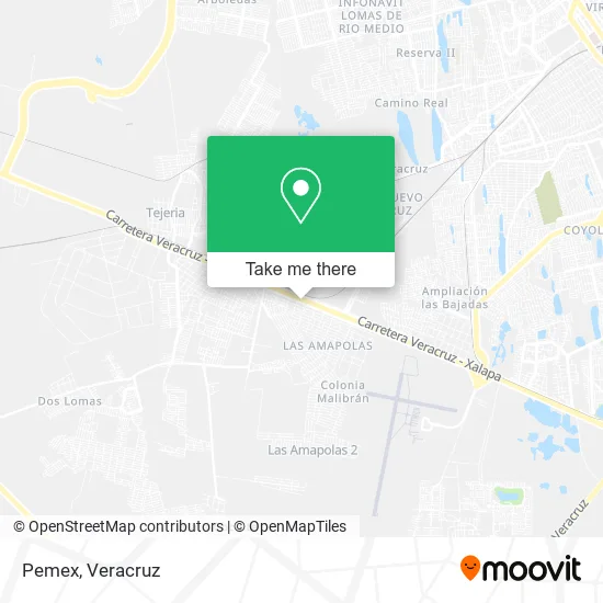 Pemex map