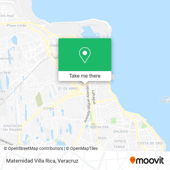 Mapa de Maternidad Villa Rica