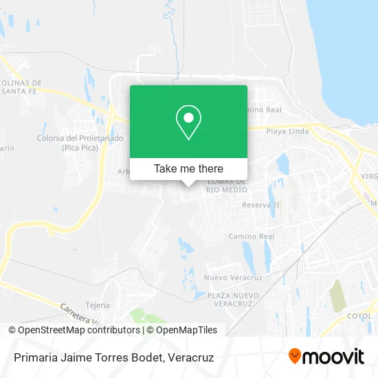 Primaria Jaime Torres Bodet map