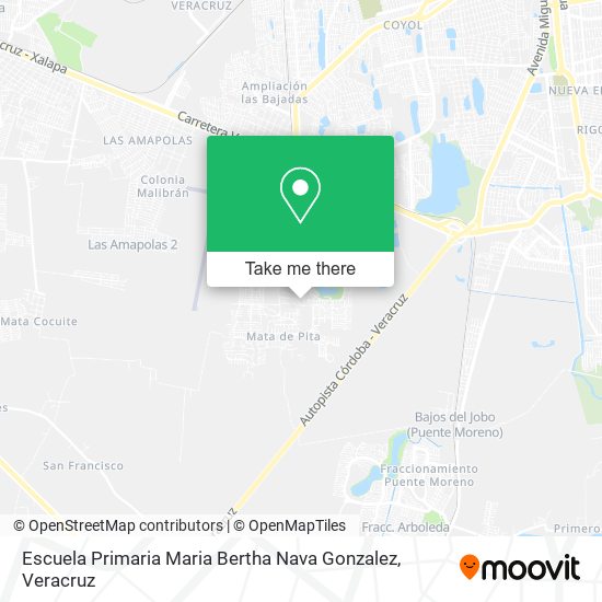 Escuela Primaria Maria Bertha Nava Gonzalez map