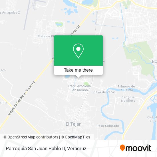 Parroquia San Juan Pablo II map