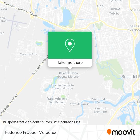 Mapa de Federico Froebel