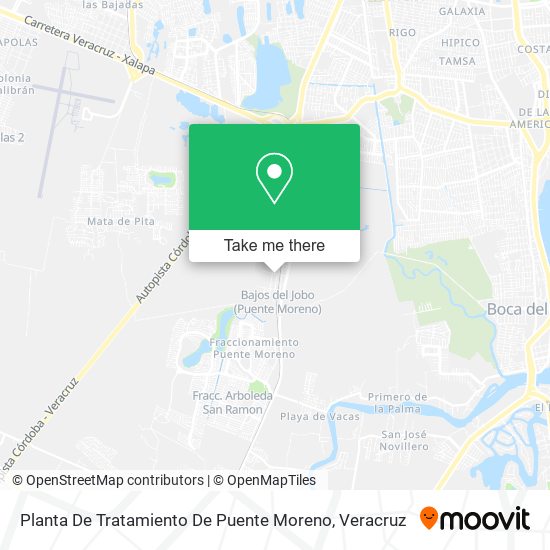Planta De Tratamiento De Puente Moreno map