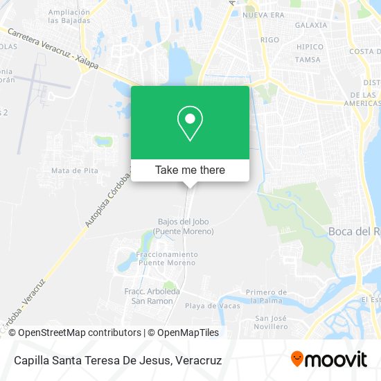 Capilla Santa Teresa De Jesus map