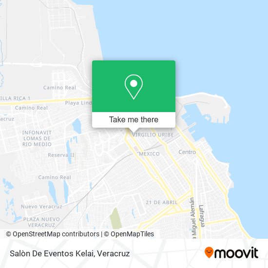 Salòn De Eventos Kelai map