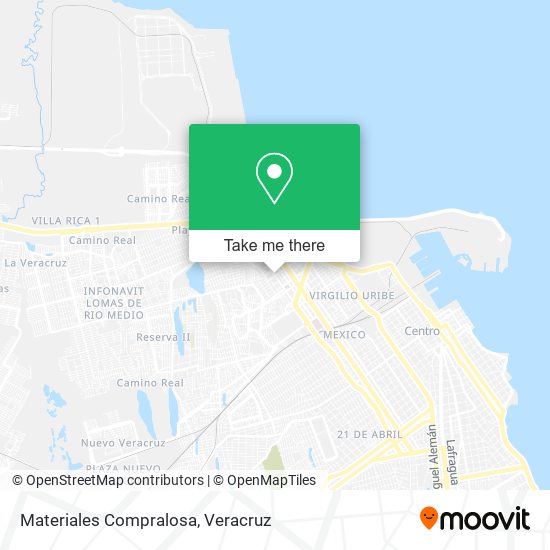Materiales Compralosa map