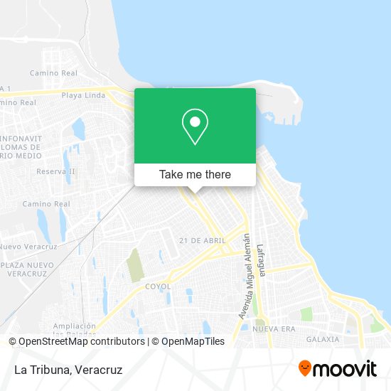 Mapa de La Tribuna