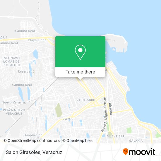 Mapa de Salon Girasoles