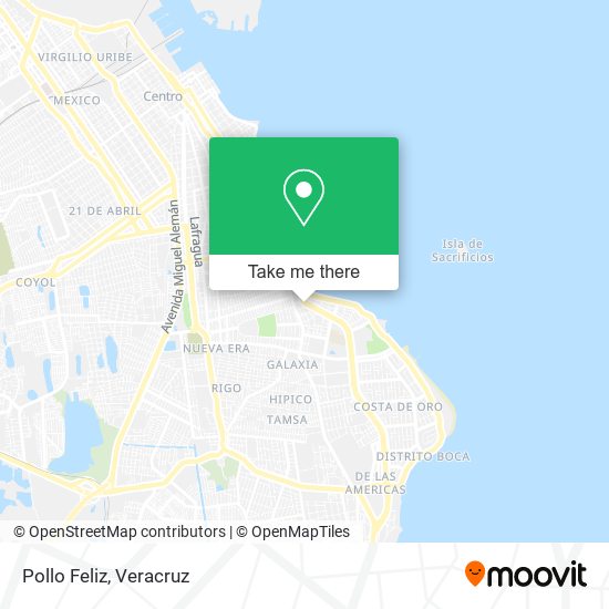 Mapa de Pollo Feliz