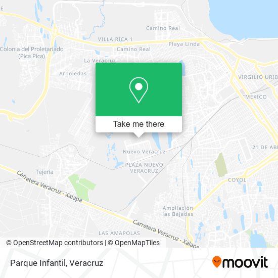 Mapa de Parque Infantil