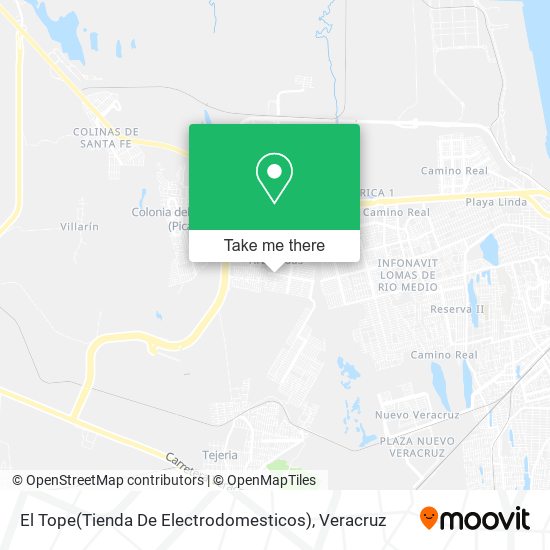 El Tope(Tienda De Electrodomesticos) map