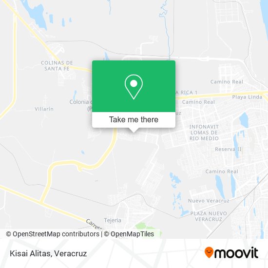 Mapa de Kisai Alitas