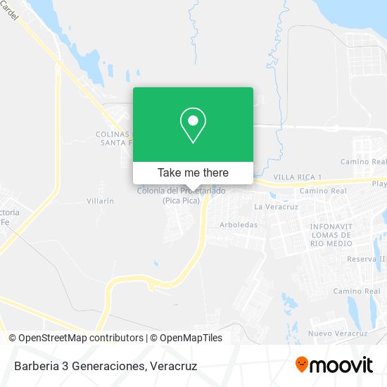 Mapa de Barberia 3 Generaciones