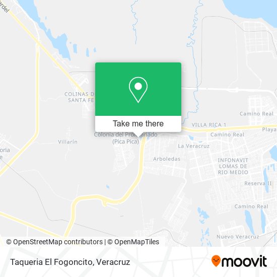 Taqueria El Fogoncito map