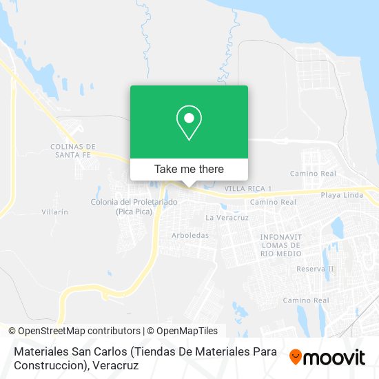 Materiales San Carlos (Tiendas De Materiales Para Construccion) map