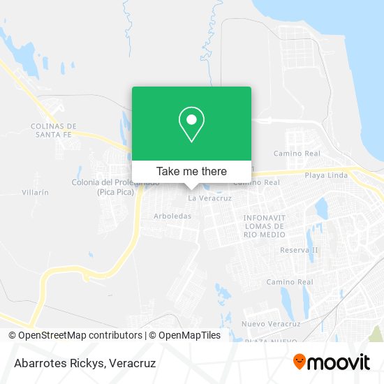 Mapa de Abarrotes Rickys