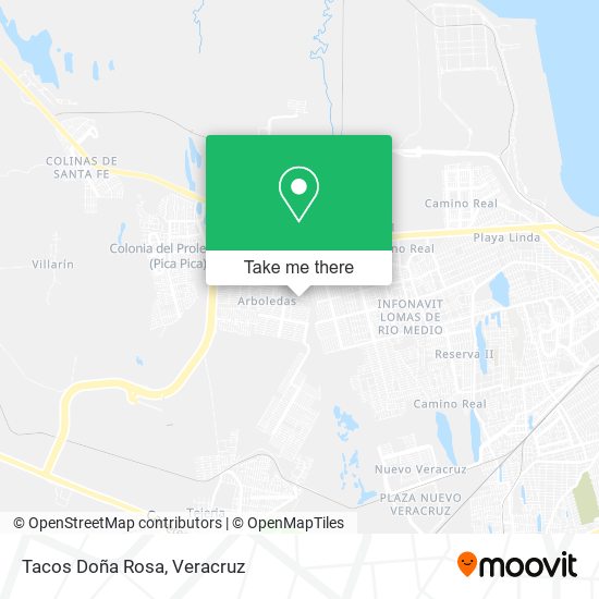Tacos Doña Rosa map