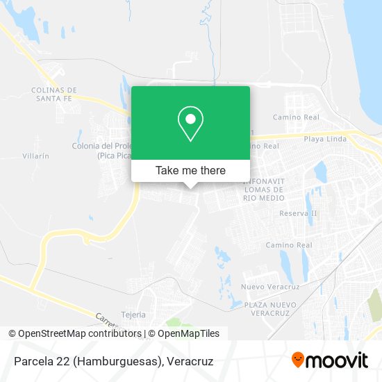 Mapa de Parcela 22 (Hamburguesas)