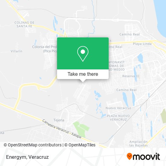 Energym map