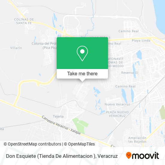 Mapa de Don Esquiete (Tienda De Alimentacion )