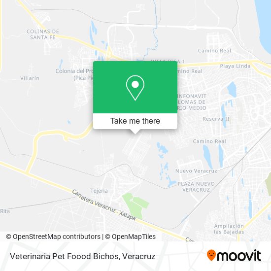 Veterinaria Pet Foood Bichos map