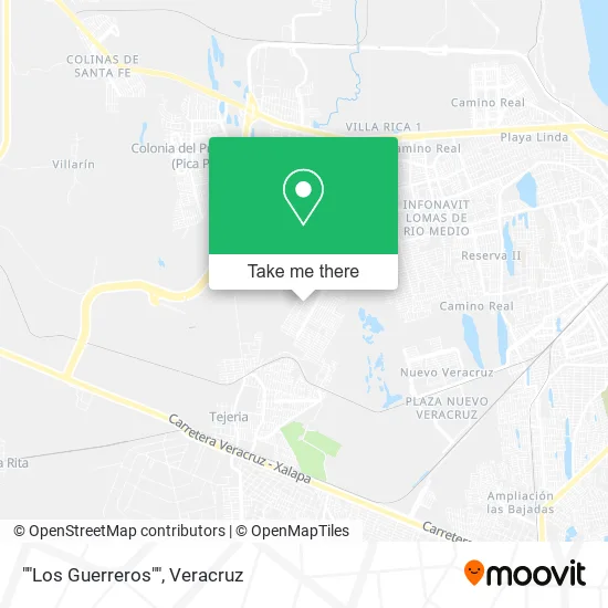 ""Los Guerreros"" map