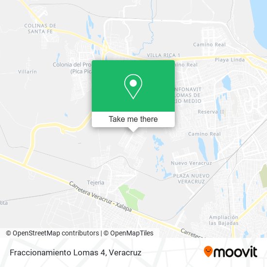 Mapa de Fraccionamiento Lomas 4