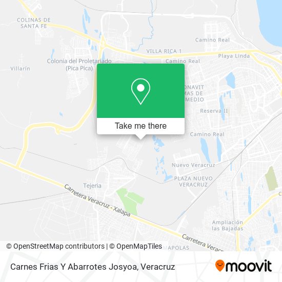 Mapa de Carnes Frias Y Abarrotes Josyoa