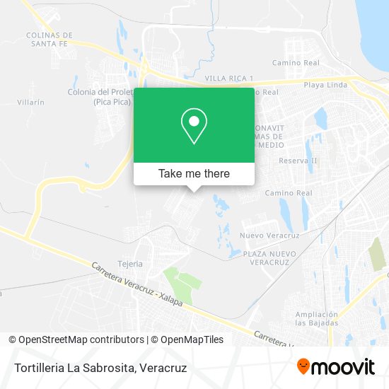 Tortilleria La Sabrosita map