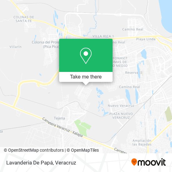 Lavanderia De Papá map