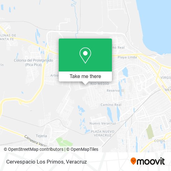 Cervespacio Los Primos map