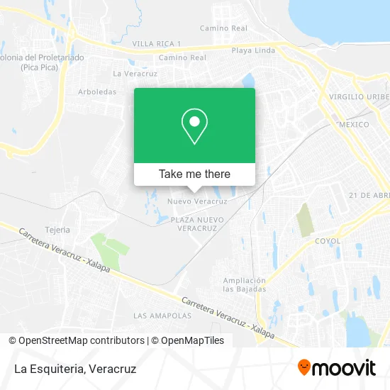 Mapa de La Esquiteria