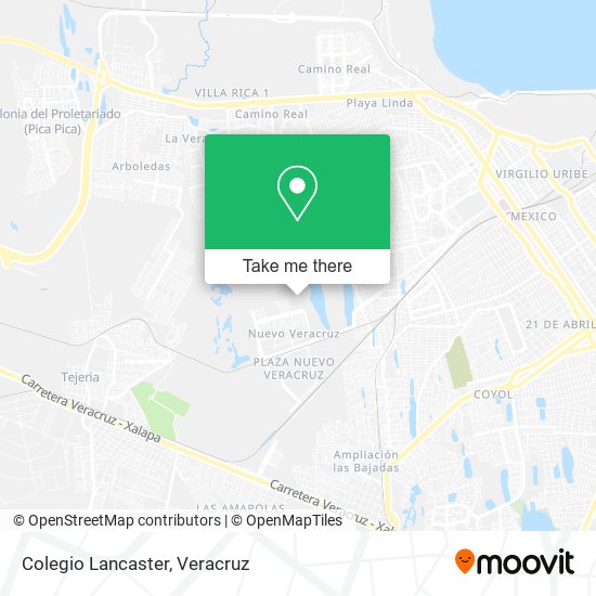 Mapa de Colegio Lancaster