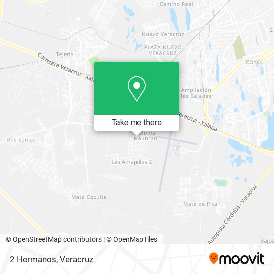 Mapa de 2 Hermanos